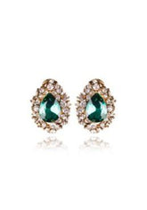 Qawiya Crystal Elegant Evening Earring